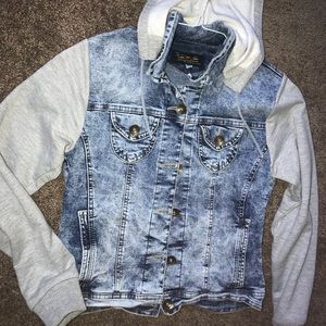 Jean hoodie Jacket